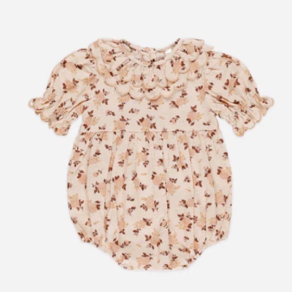 Rylee and Cru Liv Romper Harvest Rose